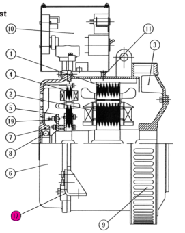 Northern Lights 3T302-857-1R - Generator Mounting Bracket (R) 