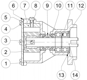 Jabsco SK405-0001 - Service Kit for 29470 Pump