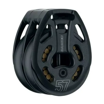 Harken 3386 - 57mm Black Magic 2-Sheave Aluminum Loop Block
