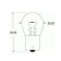 Bulb BA15S 12V 20W