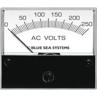 Blue Sea AC Voltmeter 0-250V