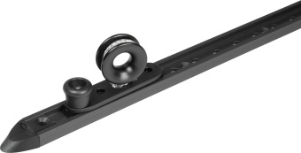 Ronstan RC91941 Series 19 C-Track Slide With RopeGlide Ring & Plunger Stop