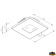 Trem L4474808 - Recessed Mounting LED Ceiling Light 3000K Frame White