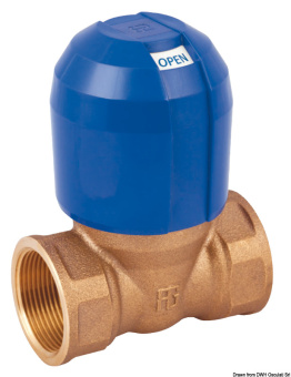 Osculati 17.558.07 - GUIDI Alex Bronze Non-Stick Valve 2"