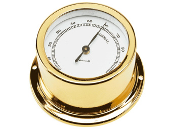 Autonautic H72D - Gold Marine Hygrometer 72mm