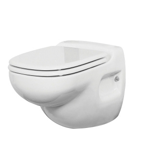 Vetus HATO12C - Wall Mounted Electric Marine Toilet 12 VDC