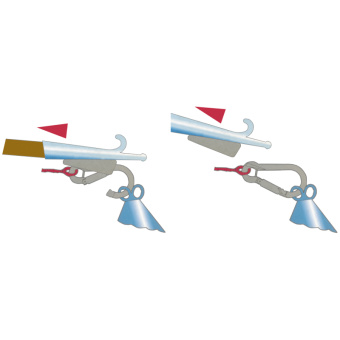 Wichard 92328 - Mooring Hook 12 X 170 mm