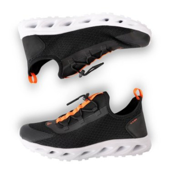 Plastimo P203046 - Typhoon TS10 Sneaker - Black/ Solar UK5/EU38