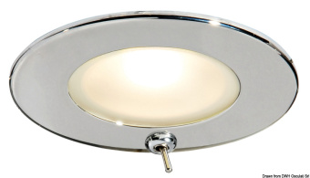 Osculati 13.447.23 - Atria II LED Recess Ceiling Light Mirror-Polished IP40