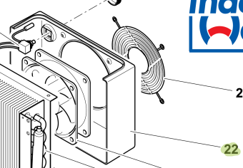 Isotherm SBE00184AA – Plastic/Metal Cover for Frost-Free Evaporator for DR55/DR65 Drawer Refrigerator/Freezer