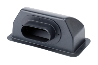 Allpa Flow Transition With Backmount Ring, Ø127mm, For Marine Air Conditioning System