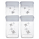 Marine Business Northwind Jar Set 4 Pieces