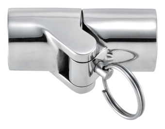 U-Hardware Tube Hinge With Pullpin 22 mm