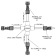 Amphenol H4UTX Cable Splitter 4V 3x Male-1x Female