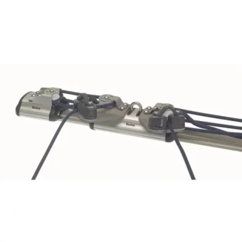 Barton 24902 - Mainsheet Recirculating System 4:1 Purchase Cleats On Traveller Size 2 1.6m Sliding Bolt Track