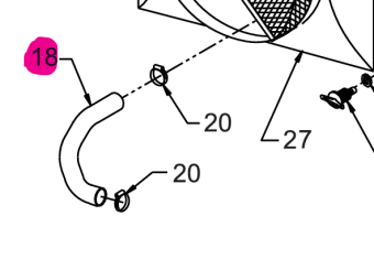 Northern Lights 145536600 - Hose, Radiator Inlet