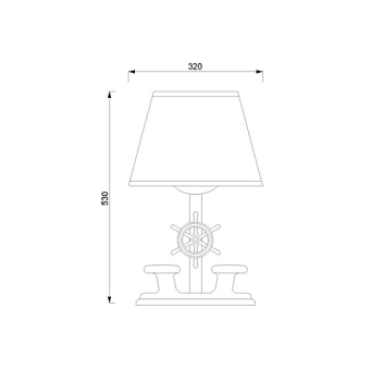 Foresti & Suardi Table Lamp Max 100W