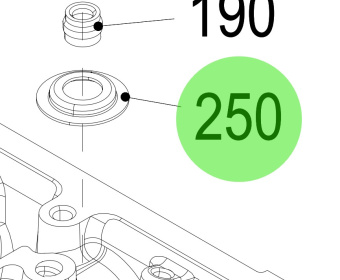 Steyr 2177415-0 - Valve Spring Washer for Steyr SE and MO Series Engines