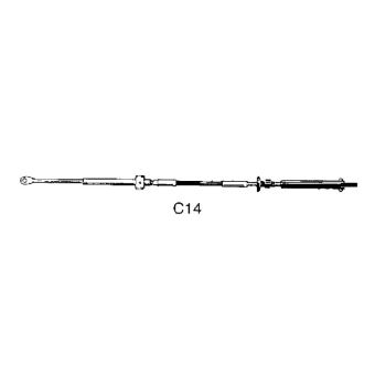 Ultraflex Control Cable C14 FT 6'