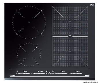 Osculati 50.707.92 - 4 Burner Induction Hob