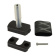 Optiparts 652955 - Releasable Rubber Joint With Rope Core for 20 mm Tiller Extension