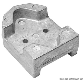 Mercruiser Sterndrive 821631A-1 Zinc Anode - Osculati 43.435.00