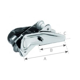 Stainless Steel Hinged Bow Roller
