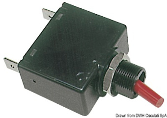 Osculati 14.738.10 - Airpax toggle switch hydraulic magnet. switch 10 A
