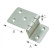 Offset Hinges 24X40/45X40, H 20 mm