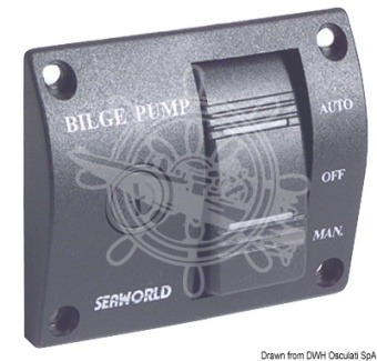 Osculati 16.606.12 - Panel Switch For Bilge Pumps