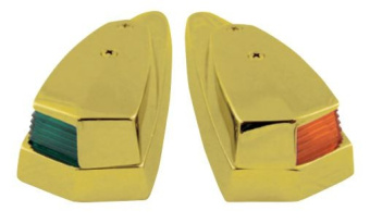 Foresti & Suardi Set Navigation Lights Brass