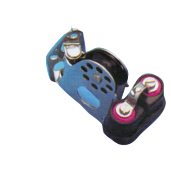 Allpa Plastic Single Block Swivelling (With Cam), 8mm, Ball Bearing 28mm, SWL 150kg, Breaking Load 750kg