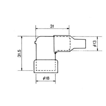 NGK 8351 Spark Plug Cap LB10EH