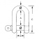 S.S AISI 316 Twisted Shackles 10 mm