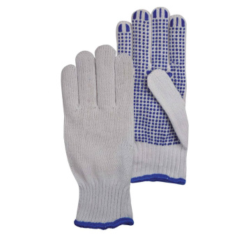 PSP Glove 20-300 Poly Cotton Knitted PVC Dot, One Size