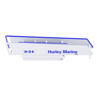 Hurley Marine H30+ XL Davit With Manual Winch - White