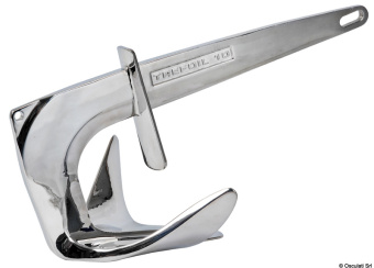 Osculati Trefoil® Stainless Steel Claw Anchors – Self-Launching with Anti-Water Plate