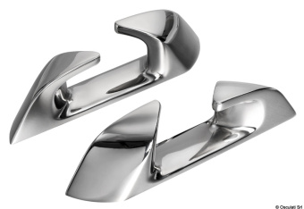 Osculati 40.323.15 - Capri Stainless Steel angled fairlead 150mm (L + R)