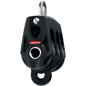 Ronstan RF35312 Series 30 Ball Bearing Orbit Block, Triple with Becket