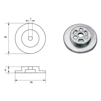 Bukh PRO L8148514 - Anode F/TOHATSU EngineS