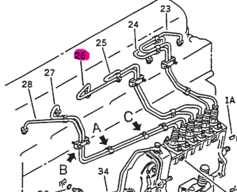 Northern Lights 6222-71-5141 - Injection Line #4 