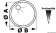 Osculati 50.187.38 - Stainless Steel Mirror Polished Round Sink 420x180 mm