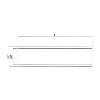 Fiberglass Stern Tube For Shaft 45 mm
