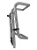 Hollex Foldable Swimming Ladder AISI316 3 Steps Black