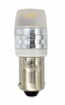 Hollex LED COB BA9S 10–30V 1W 100L Warm White Dimmable