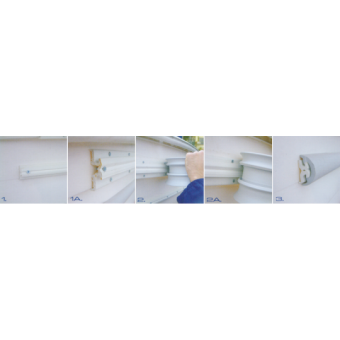 Tessilmare Radial Profile 24 m 52 mm White