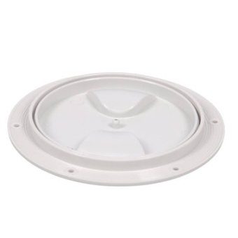 Trem Plastic Access Panel - White Ø172mm