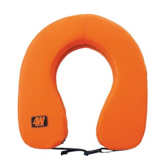 4WATER PVC Orange Horseshoe Buoy