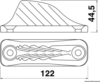 Osculati 56.202.16 - CLAMCLEATS Major