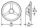 Ultraflex V32B Steering Wheel Black
